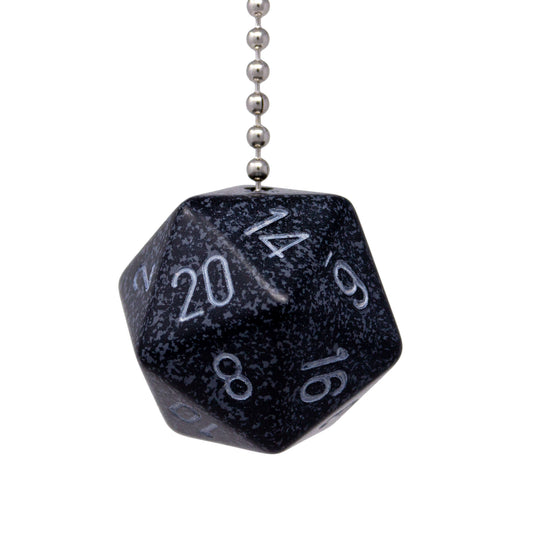 Speckled Ninja Jumbo D20 Ceiling Fan Pull Chain